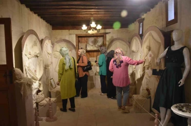 Şahinbeyli kadınların sergisi büyük ilgi görüyor 