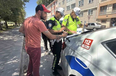 Sahte plakalı kamyonetin sürücüsüne 180 bin TL ceza 