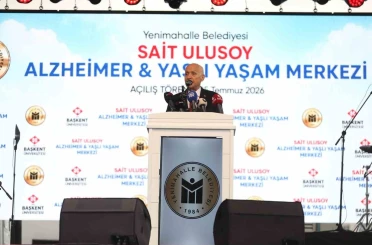 Sait Ulusoy Alzheimer ve Yaşlı Yaşam Merkezi hizmete açıldı 