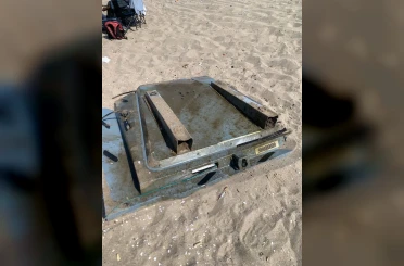 Sakarya’da sahile İDA vurdu 