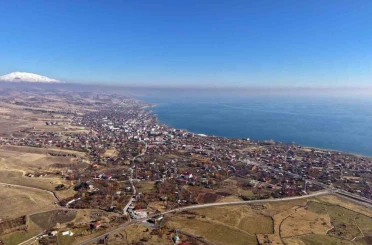 Sakin şehir Ahlat, havadan böyle görüntülendi 