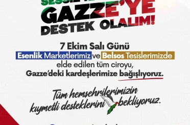 Sami Er’in başlattığı Gazze’ye Yardım Kampanyası tamamlandı 