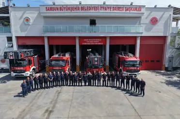 Samsun İtfaiyesi 9 ayda 8 bin 157 olaya müdahale etti