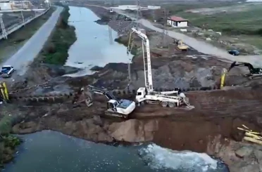 Samsun Yeni OSB’de altyapı çalışmaları ve fabrika kurulumları devam ediyor 