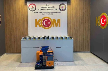 Samsun’da 20 bin kaçak sigaraya ele geçirildi 