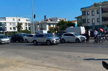 Samsun’da 5 araçlı zincirleme kaza 