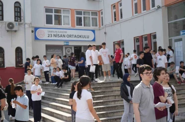 Samsun’da binlerce öğrencinin LGS heyecanı 