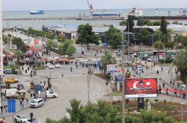 Samsun’da Gaziler Günü’nde korolu kutlama ve "Terörsüz Türkiye" mesajı 