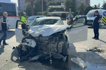 Samsun’da halk otobüsünün karıştığı kazada 1 kişi hayatını kaybetti 
