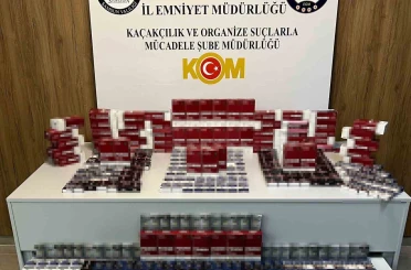 Samsun’da kaçak sigara operasyonu: 23 bin 160 makaron ele geçirildi 