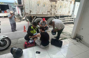 Samsun’da motosiklet kazası: 1 yaralı 