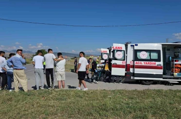 Samsun’da motosikletler çarpıştı: 3 yaralı 