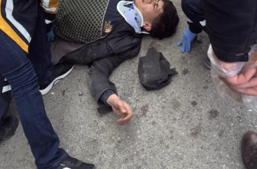 Samsun’da otomobil ile motosiklet çarpıştı: 2 yaralı 