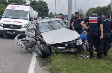Samsun’da otomobiller çarpıştı: 5 yaralı