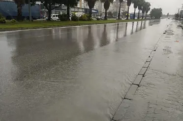 Samsun’da sağanak etkili oldu
