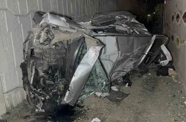 Samsun’da takla atarak hurdaya dönen otomobilde 2 kişi yaralandı
