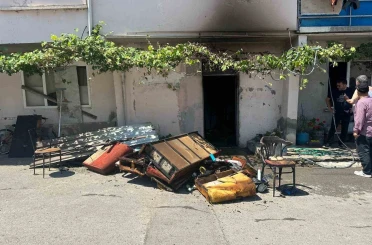 Samsun’da yangın paniği 
