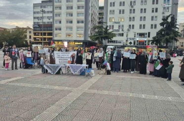 Samsun’dan Sumud Filosu’na destek çağrısı 