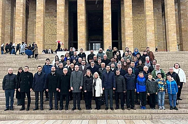 Samsunlu mübadillerden Anıtkabir ziyareti 