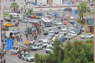 Samsun’un trafik yükü artıyor: 1 yılda 37 bin 641 araç artışı 
