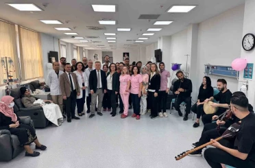 Sanatla Umuda Dokunuş etkinliği hastalara moral oldu 