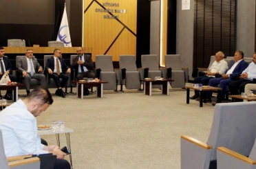 Sanayi yatırımları ve yeni projeler değerlendirildi 