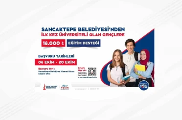 Sancaktepe Belediyesi’nden üniversite öğrencilerine eğitim desteği 