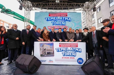 Sancaktepe’de Fatih Mahallesi Cemevi’nin temeli atıldı 