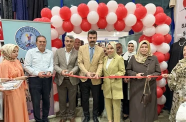Sandıklı’da ’Hayat boyu öğrenme’ sergisi açıldı 