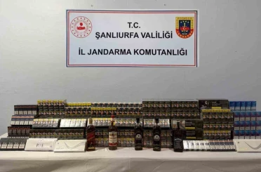 Şanlıurfa’da 3 bin 800 paket kaçak sigara ele geçirildi 