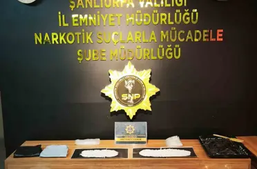 Şanlıurfa’da 3 kilo uyuşturucu ele geçirildi
