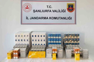 Şanlıurfa’da bin 240 kaçak paket sigara ele geçirildi 