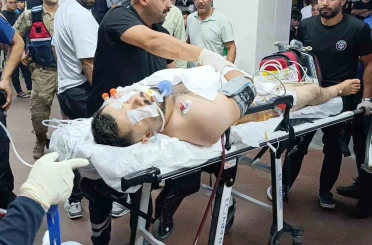 Şanlıurfa’da hastane bahçesinde silahlı saldırı: 1’i çocuk 2 yaralı 