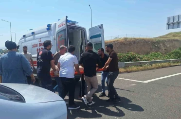Şanlıurfa’da iki otomobil çarpıştı: 2 yaralı 
