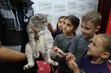 Şanlıurfa’da minik kalplere hayvan sevgisi aşılandı 