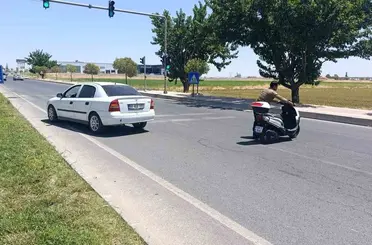 Şanlıurfa’da otomobille motosiklet çarpıştı: 1 yaralı
