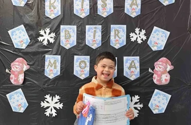 Şanlıurfa’da özel öğrenci Muhammed Said ilk karnesini aldı 