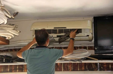 Şanlıurfa’da sıcaklarla birlikte klima sezonu açıldı 
