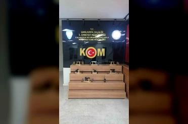 Şanlıurfa’da silah kaçakçılığı operasyonunda 2 tutuklama 