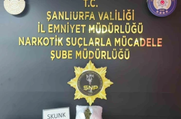 Şanlıurfa’da uyuşturucu operasyonu: 1 tutuklama 