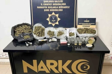 Şanlıurfa’da uyuşturucu operasyonunda 1 tutuklama 