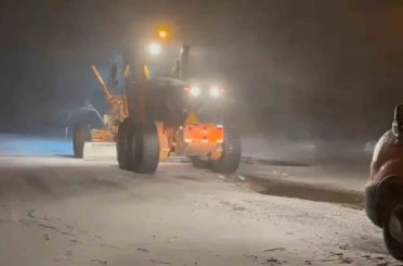 Şanlıurfa’da yoğun kar yağışı etkili oldu 
