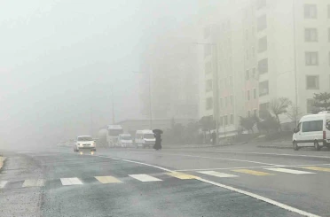 Şanlıurfa’da yoğun sis ve yağmur etkili oluyor 