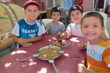 Sarıgöl’de aşure kazanları kaynamaya başladı 