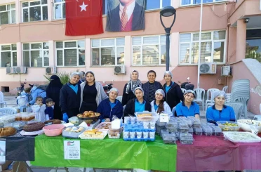 Sarıgöl’de öğrencilerden Gazze’ye anlamlı destek 