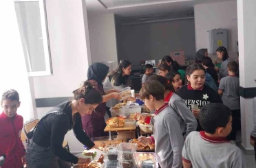 Sarıgöllü öğrencilerden Gazze’deki çocuklara destek 