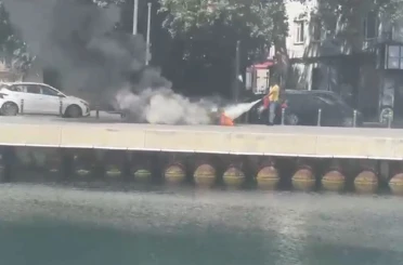 Sarıyer’de yer altı kablolarında yangın paniği 