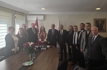 SATKOF ve USTKON heyetinden Kültür ve Turizm Bakan Yardımcısı Alpaslan’a ziyaret 