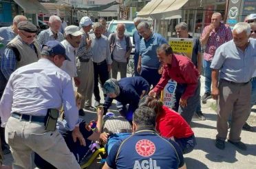 Sedyedeki yaralıya "Yat lan yat" diyen vatandaş herkesi güldürdü 