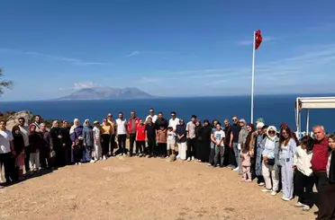 Şehit aileleri ve gazilerin Çanakkale çıkarması
